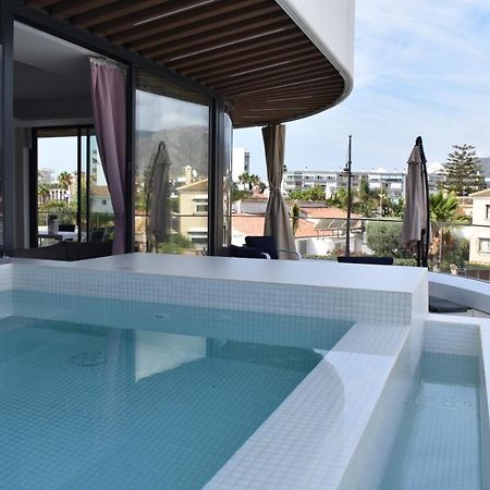 Luxury Complex Beachfront Apartment, Infinity Pool, Sauna, Gym And Large Terrace Torremolinos Exteriér fotografie